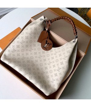 Louis Vuitton Carmel Hobo Shoulder Bag M53188 Creme White 2019 (KD-9040106 )