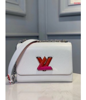 Louis Vuitton Epi Leather TWIST MM M50280 white
