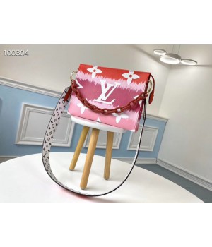 Louis Vuitton Monogram Canvas Original Leather M68137 red
