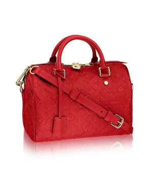 Louis Vuitton M41187 Speedy 25 Tote Bag Monogram Empreinte Leather