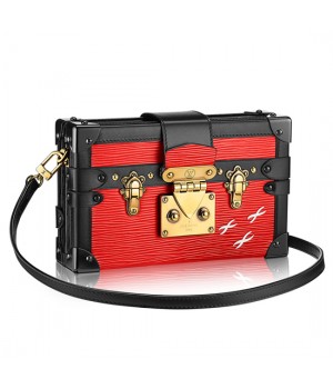 Louis Vuitton M50013 Petite Malle Crossbody Bag Epi Leather