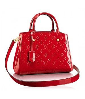 Louis Vuitton M50170 Montaigne BB Tote Bag Monogram Vernis
