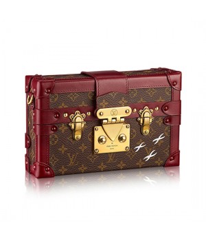 Louis Vuitton M50388 Petite Malle Crossbody Bag Monogram Canvas