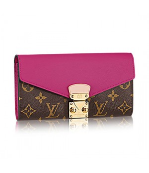 Louis Vuitton M56241 Pallas Wallet Monogram Canvas