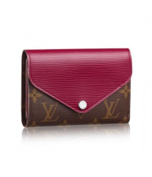 Louis Vuitton M60494 Marie Lou Compact Wallet Monogram Canvas