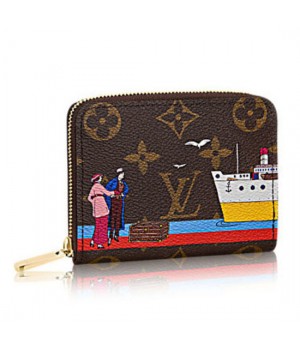 Louis Vuitton M62139 Zippy Coin Purse Monogram Canvas