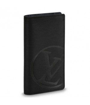 Louis Vuitton Brazza Wallet Epi LV Circle M63511