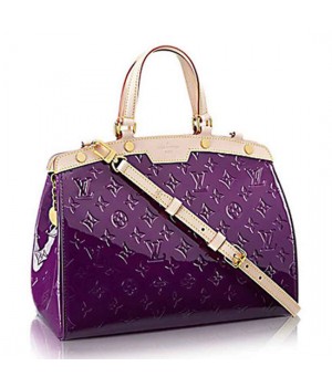 Louis Vuitton M90106 Brea MM Tote Bag Monogram Vernis