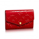 Louis Vuitton M90925 Sarah Compact Wallet Monogram Vernis