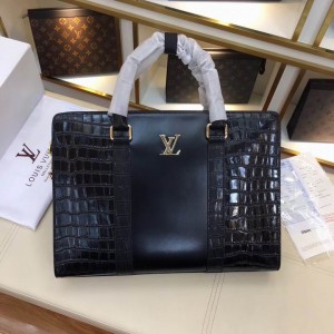 Louis Vuitton Bags Men LV briefcase 66432-1 38X29X7cm WP-1