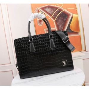 Louis Vuitton Bags Men LV briefcase 8385-1 39X29X7cm WP-1