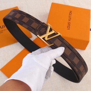 Replica High Quality LV belts For Men LVMBelts-4007
