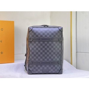Louis Vuitton Monogram Canvas Soft Trunk Backpack PM M44752 36x28x14cm ss2