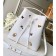Louis Vuitton Love Lock NﾨﾦoNoﾨﾦ Bucket Bag in Epi Leather M53238 White 2019 (KD-90213011 )