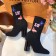Louis Vuitton LV BLACK HEART Ankle Boot 1A4MPL 2018 (GD1054-8081152 )