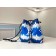 Louis Vuitton Monogram Canvas Neonoe Original Leather M45126 Blue